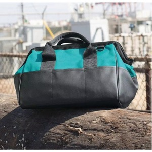 Échantillon gratuit : Sac à outils robuste de 14 pouces avec large ouverture et bandoulière réglable pour le rangement et l'organisation des outils - Product Image 2