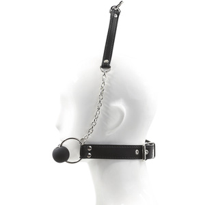 Set di Giocattoli Sessuali in Pelle Nera per Bondage e Giochi SM in Offerta - Product Image 3