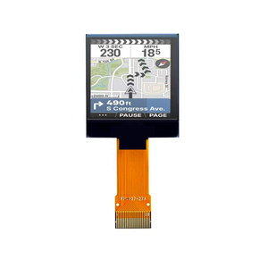 Pantalla OLED de 1.12 pulgadas de ancho con rango de temperatura de 128×128 RGB SPI CPU -40 ° De la C a la 70 ° Pantalla C PMOLED - Product Image 1