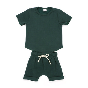 ชุดเสื้อผ้าเด็กผู้ชาย 2 ชิ้น ผ้าเนื้อเย็นสบายสำหรับฤดูร้อน แฟชั่นเด็ก ชุดเด็กทารก - Product Image 6