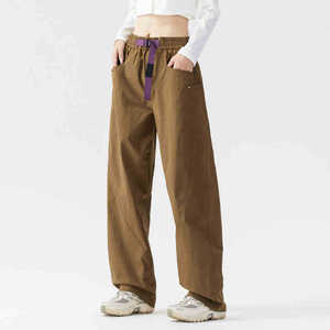 <span class=keywords><strong>Pantalon</strong></span> de randonnée imperméable pour femme, coupe décontractée, jambe droite et large, idéal pour l'automne - Product Image 5