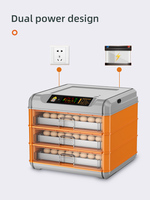 Incubateurs entièrement automatiques, machine à couver 256 œufs de poulet
