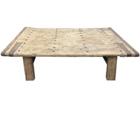 Table basse en bois massif recyclé antique chinois