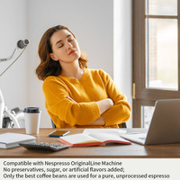 Cápsulas de Café Monodosis OEM Compatibles con Máquinas Nespresso OriginalLine, Sin Conservantes, Sin Azúcar ni Sabores Artificiales Añadidos