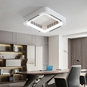 Ventilateur de plafond intelligent sans pales avec éclairage LED, télécommande et contrôle par application, pour la maison - Product Image 5