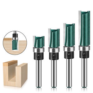 6 мм, 1/4 хвостовик, карбид вольфрама, диаметр 1/2, деревообрабатывающий узор, фрезы для фрезы по дереву с подшипником - Product Image 2