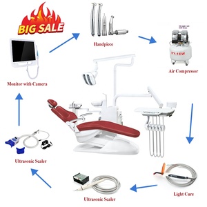 Germany migliori marche di fornitura attrezzature odontoiatriche sedia attrezzatura dentale sedia unità - Product Image 2