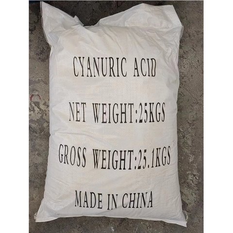 Cyanuric Acid 98.5%  Powder Granular CYA Isocyanuric Acid Swimming Pool Chlorine Stabilizer