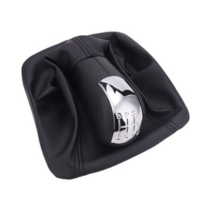Skoda Gear <b>Shift</b> <b>Knob</b> Leather 5 6 Speed Manual Transmission Ergonomic Design - Product Image 4