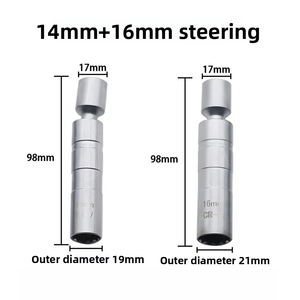 Enchufe Magnético Universal de 14 mm y 16 mm, Enchufe de Acero con Alto Contenido de Carbono y Paredes Delgadas para Reemplazo de Tapones de Motor - Product Image 3