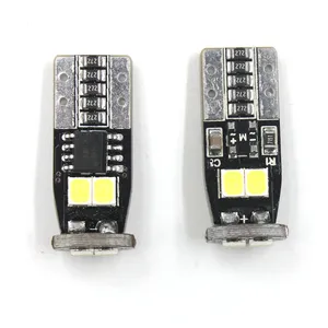 LED רכב אורות T10 canbus W5W 194 168 led פנים כיפת אור 6smd 2835 9-30V LED T10 canbus דלת מנורת לוחית רישוי אור T10