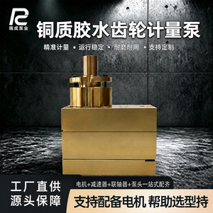 ปั๊มกาวทองแดงรุ่น Q ซีรีส์ Ruicheng ขนาด 100 มล. อัตราการไหลขั้นต่ำ 20 บาร์ แรงดันสูงสุด ขับเคลื่อนด้วยมอเตอร์ สำหรับการจ่ายกาว AB - Product Image 3