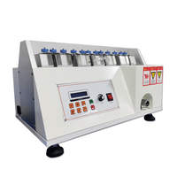 Máquina de Prueba de Flexión de Empeine SATRA TM25, Probador de Flexión de Cuero para Calzado