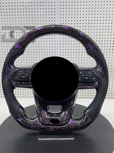 พวงมาลัยคาร์บอนไฟเบอร์ฟอร์จ สำหรับรถยนต์โตโยต้าแลนด์ครุยเซอร์ LC200 LC300 ปราโด ไฮลักซ์ LC79 LC70 FJ70 FJ79 FJ200  ดัดแปลงให้เข้ากับ GR86 - Product Image 2