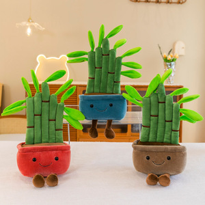 Juguetes de plantas suculentas suaves, muñeco en maceta, tulipán, carnosidad, dragón, Barba, árbol, jacinto, Campanilla, piña, Cactus, decoración de estantería para habitación - Product Image 3