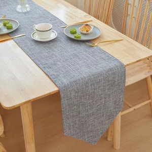 Simple Blank <strong>Table</strong> <strong>Runner</strong> Custom High Quality New Style Digital Printing Cotton Linen <strong>Table</strong> <strong>Runner</strong> for Hotel Dining-<strong>table</strong> - Product Image 5