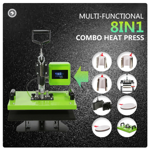 Combo Máy Ép Nhiệt 8 Trong 1 Áo Thun Máy In Combo Máy Ép Nhiệt 8in1 - Product Image 3
