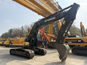 Excavadora Hyundai R220LC-9S de segunda mano, con pocas horas de uso, original coreana, máquina de movimiento de tierras de 22 toneladas. - Product Image 4