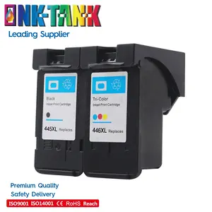 INK-TANK PG 445 PG-445 PG445 CL-446 CL 446 XL CL446 Premium Remanufactured Inkjet Ink Cartridge for Canon Pixma MG5540 Printer