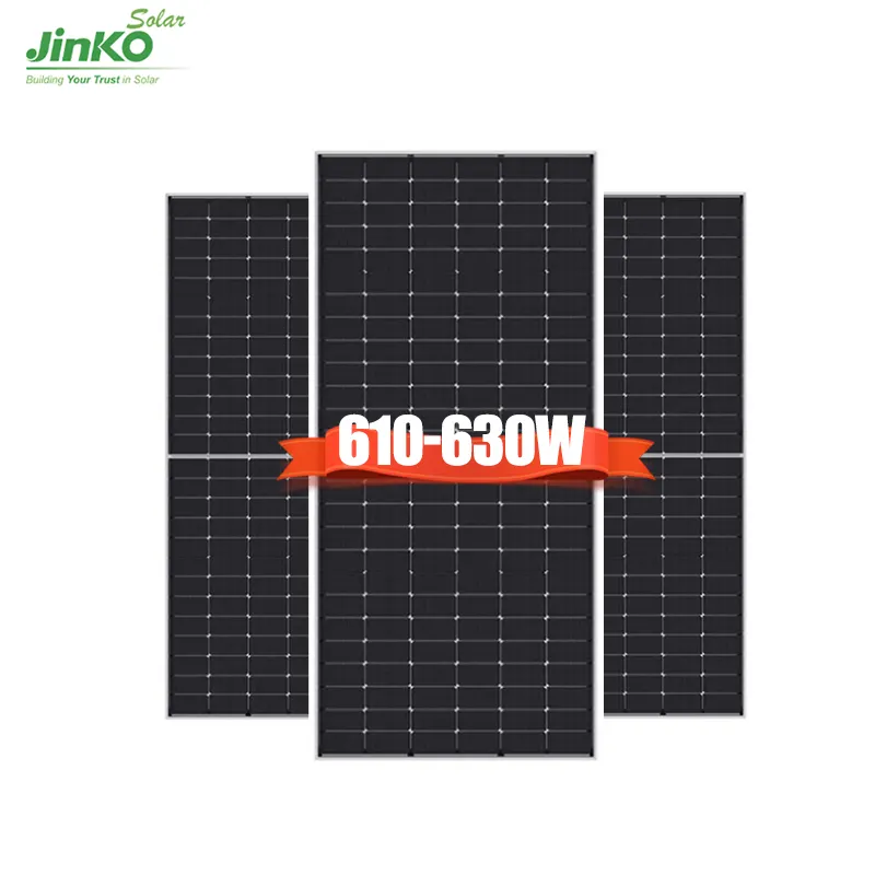 Disponibile modulo facciale Mono da 610-630 Watt 610w 615w 620w 625w 630 w pannello solare tipo Jinko Neo N