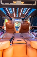 Kit intérieur de luxe Vito V-Class W447, tableau de bord à double écran, volant en carbone, sièges VIP, lit, toit étoilé, OEM d'usine