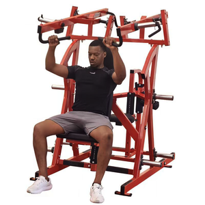 Équipement de fitness commercial : Nouvelle machine de musculation en acier pour press à la poitrine assis et lat pulldown, modèle K-2002 Commercia - Product Image 5