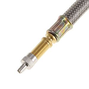 Stainless Steel Tire Valve <b>Extension</b> Tube 100mm To 350mm <b>For</b> Truck Solid Tire Replacement Repair American Mouth - Product Image 5