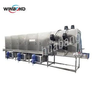 High Pressure Cleaner Industrial Automation Washing Plastic Crate Making Machine/plastic Tray Cleaning Machine