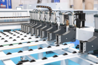 Scie à panneaux de précision CNC MA-KS833-Z avec contrôle PLC Taïwanais, à portique et chargement frontal, pour MDF et contreplaqué