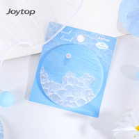 Joytop Blocs-notes adhésifs colorés personnalisables avec logo pour bureau et école, en papier recyclé écologique, fournitures en gros pour journalisation