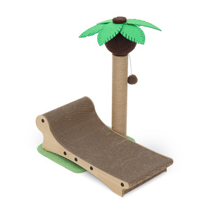 Rascador/cama para gatos, duradero y resistente al desgaste, rascador de cartón corrugado sin pelusa, rascador simple de sisal para gatos - Product Image 5
