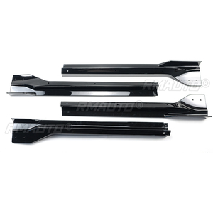 Une paire d'extensions de jupes latérales, plaques de séparation, lames de pare-chocs et ailerons pour Jeep Grand Cherokee SRT/SRT8/Trackhawk 2012-2021, kit carrosserie - Product Image 5