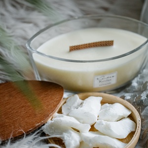 Cera di Cocco e Soia per <span class=keywords><strong>Candele</strong></span> Artigianali, Fiocchi Profumati Ecologici Fai-da-Te a Forma di Numero, Prodotto Premium del Produttore - Product Image 4