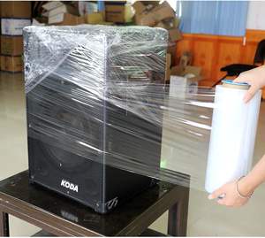 Rollos de Film Estirable Transparente de PE Grueso, Suave, de Alto Brillo, Ecológico, para Embalaje, Mudanza y Envoltura de Palés - Product Image 5