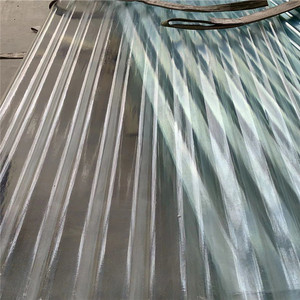 Miễn Phí Mẫu Ánh Sáng Trọng Lượng Tây Ban Nha Chống Thấm Hình Thang Cong Nhiệt Bằng Chứng <span class=keywords><strong>FRP</strong></span> Trong Suốt Lợp Nhựa Tấm Lợp - Product Image 3