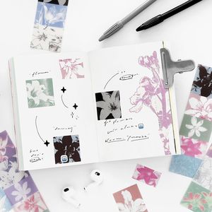 10 tờ/gói Frosted Pet Sticker gói vật liệu sáng tạo máy tính xách tay điện thoại di động trở lại thẻ DIY trang trí Sticker - Product Image 4