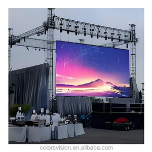Pantalla LED P3.91 para Exteriores, Alquiler para Escenarios, Pantalla para Bodas y Fiestas, Reproductor de Video Digital, Pantalla LED Publicitaria - Product Image 1