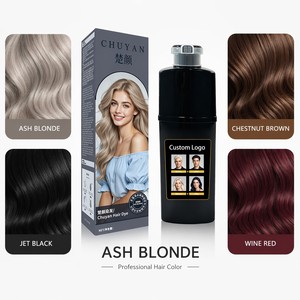 Crema de Tinte para el Cabello Rubio Ceniza de Venta Caliente, Crema de Coloración Capilar con Doble Bomba, Profesional, OEM, Venta al por Mayor - Product Image 1