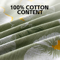 Vente en gros de draps de lit personnalisés en coton 100% - Ensemble de literie 4 pièces - Housse de couette - Taille King Size - Taille Queen Size - Taille Full - Super doux - Luxe