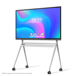 LCD màn hình cảm ứng Bảng hiển thị tương tác phẳng Bảng điều chỉnh thông minh TV mới tùy chỉnh cho giáo dục trắng 65 75 85 98 inch 55 inch - Product Image 1