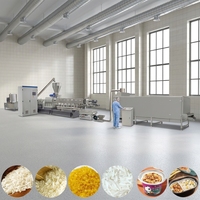 Machine à fabriquer du riz artificiel, extrudeuse de riz artificiel, machine à snacks de riz