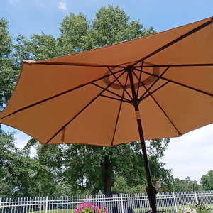 Sombrilla para Mesa de Patio Exterior, Impermeable, Resistente a los Rayos UV, Parasol con Poste Central, Protección Solar para Mesa de Comedor, Jardín, Terraza, Patio Trasero - Product Image 3
