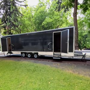 Remolques de Baño de Lujo para Exteriores, Fabricados en China en 2025, Remolque Portátil con Inodoro y Ducha para Campamento, en Venta - Product Image 2