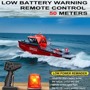 Modèle <span class=keywords><strong>de</strong></span> simulation <span class=keywords><strong>de</strong></span> <span class=keywords><strong>bateau</strong></span> <span class=keywords><strong>de</strong></span> <span class=keywords><strong>sauvetage</strong></span> KK 2.4G RC, turboréacteur à grande vitesse, hors-bord sans balais, télécommande, jouet, cadeau, <span class=keywords><strong>bateau</strong></span> électrique - Product Image 3