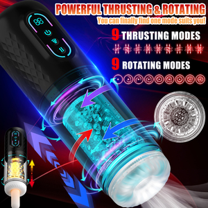 Automatico maschio masturbatore adulto giocattolo del sesso succhiando rotazione elettrica <span class=keywords><strong>Pussy</strong></span> Mens masturbatore Stroker macchine del sesso - Product Image 2