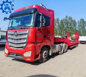 Xe đầu kéo rơ moóc sàn thấp loại nặng 4 trục, tải trọng 100 tấn, chuyên chở ô tô bán - Product Image 6