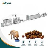 Machine à fabriquer des croquettes pour chiens à double extrudeur, ligne de production automatique d'aliments pour animaux de compagnie