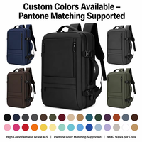 Sac à dos décontracté multifonctionnel en tissu Oxford 44L grande capacité, durable, étanche, avec fermeture éclair extensible et port USB pour ordinateur portable – Vente en gros