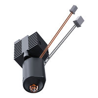 Aksesori Printer 3D Creality K2 Plus Kit Nozzle Quick-Swap dengan Blok Pemanas Keramik, 350 ° C
