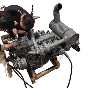 Ensemble moteur complet d'origine 6BG1T avec turbo pour excavatrice Isuzu, assemblage complet - Product Image 1